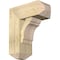 Ekena Millwork Olympic Craftsman Rough Sawn Bracket w/ Offset Brace, Douglas Fir, 8"W x 18"D x 22"H BKT0806X18X22OLY04RDF - alternate 1